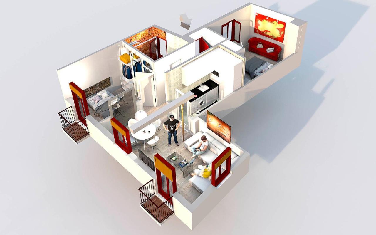 Art Chapiz Apartments Granada Ngoại thất bức ảnh